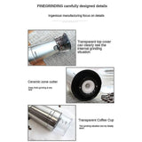 Darrahopens Appliances > Kitchen Appliances > Kitchen Appliance Accessories Electric Coffee Grinder - Adjustable Stainless Steel Blade Grinder for Coffee Beans