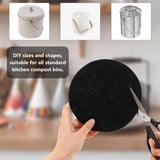 Darrahopens Appliances > Kitchen Appliances > Kitchen Appliance Accessories Kitchen Compost Bin Filters - 6-Pack Replacement Countertop Compost Bin Filters - Round 6.7 Inches
