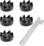 Darrahopens Appliances > Kitchen Appliances > Kitchen Appliance Accessories Kitchenaid 9704230 Mixer Rubber Coupling Gear 5pcs Set with Removal Tool Compatible with Kitchenaid