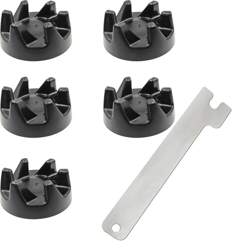 Darrahopens Appliances > Kitchen Appliances > Kitchen Appliance Accessories Kitchenaid 9704230 Mixer Rubber Coupling Gear 5pcs Set with Removal Tool Compatible with Kitchenaid