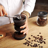 Darrahopens Appliances > Kitchen Appliances > Kitchen Appliance Accessories Manual Coffee Grinder - Glass Storage Jar Hand Mill Kitchen Coffee Gadgets