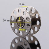 Darrahopens Appliances > Kitchen Appliances > Kitchen Appliance Accessories Metal Bobbins with Case Compatible with Brother Singer Bernina Pfaff Elna Babylock Kenmore Juki Standard Household Sewing Machine