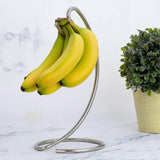Darrahopens Appliances > Kitchen Appliances > Kitchen Appliance Accessories Modern Satin Nickel Banana Hanger Stand for Kitchen Countertop