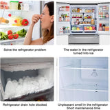Darrahopens Appliances > Kitchen Appliances > Kitchen Appliance Accessories Refrigerator Drain Hole, Refrigerator Cleaning Set, Ref Eight-piece Set