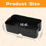 Darrahopens Appliances > Kitchen Appliances > Kitchen Appliance Accessories Silicone Molds for Ninja Flex Drawer Air Fryer 10.4L Reusable