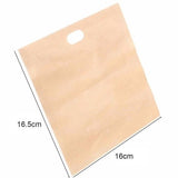 Darrahopens Appliances > Kitchen Appliances > Kitchen Appliance Accessories Toaster Bags - Pack of 10 - Reusable Toaster Bags - Heat Resistant Non-Stick Toaster Bags - For Baking Cheese and Snacks - 16.5 x 16 cm