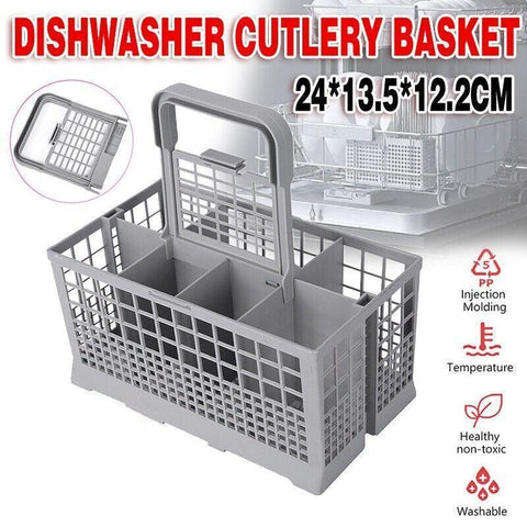 Darrahopens Appliances > Kitchen Appliances > Kitchen Appliance Accessories Universal Dishwasher Cutlery Basket Suits For Many Brands 240Mm X 135Mm X 122Mm