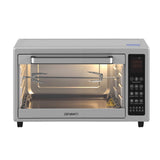 Darrahopens Appliances > Kitchen Appliances > Ovens Devanti 48L Convection Oven Electric Fryer Bake Grill Ovens Benchtop 2000W Silver In Australia - Darrahopens