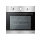 Darrahopens Appliances > Kitchen Appliances > Ovens Devanti 60cm Electric Built In Wall Oven Stainless Steel 70L Silver