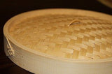 Darrahopens Appliances > Kitchen Appliances > Rice Cookers & Steamers 9 Inch Bamboo Steamer Set-2 Steamer Baskets With 1 Lid