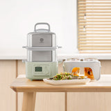 Darrahopens Appliances > Kitchen Appliances > Rice Cookers & Steamers BUYDEEM Double Tier 10L Electric One Touch Digital Multifunctional Food Steamer