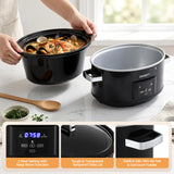 Darrahopens Appliances > Kitchen Appliances > Rice Cookers & Steamers Devanti 8L Slow Cooker Electric Multi Cooker with 3 Heat Settings and Keep Warm Function