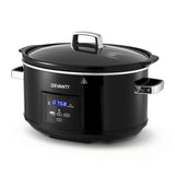 Darrahopens Appliances > Kitchen Appliances > Rice Cookers & Steamers Devanti 8L Slow Cooker Electric Multi Cooker with 3 Heat Settings and Keep Warm Function