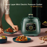 Darrahopens Appliances > Kitchen Appliances > Rice Cookers & Steamers Hoper Layer Mini Electric Pressure Cooker – HL-MP160 3-Cup Small Rice Cooker In Australia - Darrahopens