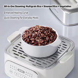 Darrahopens Appliances > Kitchen Appliances > Rice Cookers & Steamers Hoper Layer Multifunctional Three-layer Stainless Steel Steamer AU Modeal