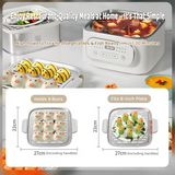 Darrahopens Appliances > Kitchen Appliances > Rice Cookers & Steamers Hoper Layer Multifunctional Three-layer Stainless Steel Steamer AU Modeal