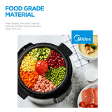 Darrahopens Appliances > Kitchen Appliances > Rice Cookers & Steamers Midea 5.7L 12 Programs Pressure Cooker