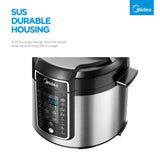Darrahopens Appliances > Kitchen Appliances > Rice Cookers & Steamers Midea 5.7L 12 Programs Pressure Cooker