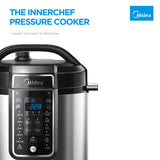 Darrahopens Appliances > Kitchen Appliances > Rice Cookers & Steamers Midea 5.7L 12 Programs Pressure Cooker
