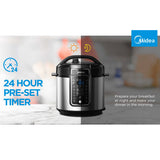 Darrahopens Appliances > Kitchen Appliances > Rice Cookers & Steamers Midea 5.7L 12 Programs Pressure Cooker