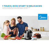 Darrahopens Appliances > Kitchen Appliances > Rice Cookers & Steamers Midea 5.7L 12 Programs Pressure Cooker