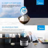 Darrahopens Appliances > Kitchen Appliances > Rice Cookers & Steamers Midea 5L Rice Cooker Non-Stick Multi-functionality 24-Hour Auto Keep Warm