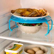 Darrahopens Appliances > Kitchen Appliances > Rice Cookers & Steamers ROund Tray Steamer Rack Double Layer Steamer Rack Multifunctional Plastic Cooking Tray Holder Tray Rack Microwave Oven