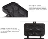 Darrahopens Appliances > Kitchen Appliances > Rice Cookers & Steamers Taiyaki Fish Waffle Maker - Aluminum Nonstick Cake Waffle Pan for Japanese-Style Desserts