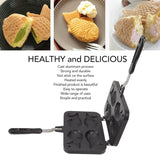 Darrahopens Appliances > Kitchen Appliances > Rice Cookers & Steamers Taiyaki Fish Waffle Maker - Aluminum Nonstick Cake Waffle Pan for Japanese-Style Desserts