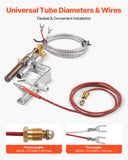 Darrahopens Appliances > Kitchen Appliances > Rice Cookers & Steamers VEVOR Gas Pilot Assembly, OE 103779-01, PP231, NG8218 Fireplace Natural Gas Ignition Replacement, Compatible with CIVF-25, CIVF-25CF, VFH-33M, VFH-33R, VFH-33T, VFHS-20R, VFSR-16, VFSR-18 Models