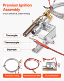 Darrahopens Appliances > Kitchen Appliances > Rice Cookers & Steamers VEVOR Gas Pilot Assembly, OE 103779-01, PP231, NG8218 Fireplace Natural Gas Ignition Replacement, Compatible with CIVF-25, CIVF-25CF, VFH-33M, VFH-33R, VFH-33T, VFHS-20R, VFSR-16, VFSR-18 Models