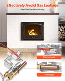 Darrahopens Appliances > Kitchen Appliances > Rice Cookers & Steamers VEVOR Gas Pilot Assembly, OE 103779-01, PP231, NG8218 Fireplace Natural Gas Ignition Replacement, Compatible with CIVF-25, CIVF-25CF, VFH-33M, VFH-33R, VFH-33T, VFHS-20R, VFSR-16, VFSR-18 Models