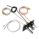 Darrahopens Appliances > Kitchen Appliances > Rice Cookers & Steamers VEVOR Gas Pilot Assembly, OE 69L17, 69L1701, 904405, J4117, 108084-02 Fireplace Gas Pilot Assembly Kit, Natural Gas Ignition Replacement, Compatible with Lennox, Superior, Astria Models, Black