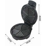 Darrahopens Appliances > Kitchen Appliances > Speciality Appliances 1000W Mini Waffle Maker - Easy Clean, Fast Heating, Compact Nonstick Waffle Machine