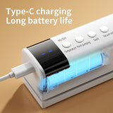 Darrahopens Appliances > Kitchen Appliances > Speciality Appliances **1pc black Portable Wireless Vacuum Sealer｜USB Charging Compact Design, One-Touch Sealing for Long-Lasting Freshness, Ideal for Home & Outdoor Use**