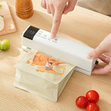 Darrahopens Appliances > Kitchen Appliances > Speciality Appliances **1pc black Portable Wireless Vacuum Sealer｜USB Charging Compact Design, One-Touch Sealing for Long-Lasting Freshness, Ideal for Home & Outdoor Use**