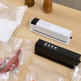 Darrahopens Appliances > Kitchen Appliances > Speciality Appliances **1pc black Portable Wireless Vacuum Sealer｜USB Charging Compact Design, One-Touch Sealing for Long-Lasting Freshness, Ideal for Home & Outdoor Use**