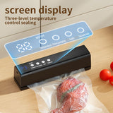 Darrahopens Appliances > Kitchen Appliances > Speciality Appliances **1pc black Portable Wireless Vacuum Sealer｜USB Charging Compact Design, One-Touch Sealing for Long-Lasting Freshness, Ideal for Home & Outdoor Use**