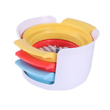 Darrahopens Appliances > Kitchen Appliances > Speciality Appliances 3-in-1 Egg Slicer - Egg Separator - Stainless Steel 304 - For Eggs, Strawberries & Soft Foods - Easy to Clean
