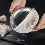 Darrahopens Appliances > Kitchen Appliances > Speciality Appliances 6 Inch Stainless Steel Large Empanada Machine Press for Pastry Pocket Pie Dough