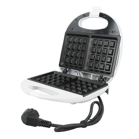 Darrahopens Appliances > Kitchen Appliances > Speciality Appliances 750W Mini Waffle Maker - Nonstick Aluminum Alloy Waffle Iron for Breakfast, Easy to Use