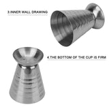 Darrahopens Appliances > Kitchen Appliances > Speciality Appliances 75ml Stainless Steel Bartending Measuring Cup Multifunctional Cocktail Jigger