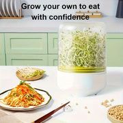 Darrahopens Appliances > Kitchen Appliances > Speciality Appliances Bean Sprout Growing Machine Automatic Sprouting Pot Plant Germination Tool