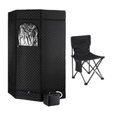Darrahopens Appliances > Kitchen Appliances > Speciality Appliances Devanti Portable Steam Sauna Tent 1000W 3L Steamer Pot Full Body Home SPA Timer