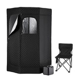 Darrahopens Appliances > Kitchen Appliances > Speciality Appliances Devanti Portable Steam Sauna Tent 1000W 3L Steamer Pot Full Body Home SPA Timer