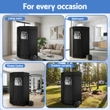 Darrahopens Appliances > Kitchen Appliances > Speciality Appliances Devanti Portable Steam Sauna Tent 1000W 3L Steamer Pot Full Body Home SPA Timer