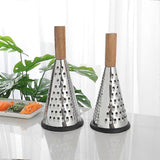 Darrahopens Appliances > Kitchen Appliances > Speciality Appliances Manual Food Processor - Grater, Grinder & Slicer with Wooden Handle 27cm