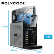 Darrahopens Appliances > Kitchen Appliances > Speciality Appliances POLYCOOL 3L Slushie Frozen Drink Maker, Home Slush Machine, Fast Chilling, Easy Digital Controls
