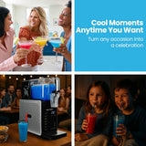 Darrahopens Appliances > Kitchen Appliances > Speciality Appliances POLYCOOL 3L Slushie Frozen Drink Maker, Home Slush Machine, Fast Chilling, Easy Digital Controls