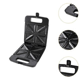 Darrahopens Appliances > Kitchen Appliances > Speciality Appliances Triangle Waffle Maker with Handle - Portable Nonstick Waffle Iron for Home & Restaurant